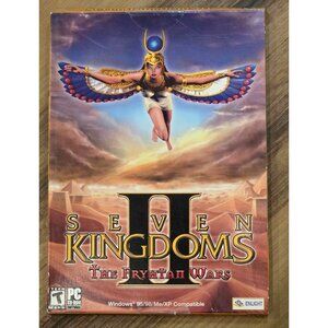 The Fryhtah Wars Seven Kingdoms II PC CD ROM Windows 95/98/2000/Me/XP Vintage